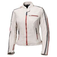 Held BRIXHAM dámská kožená retro bunda světle-šedá